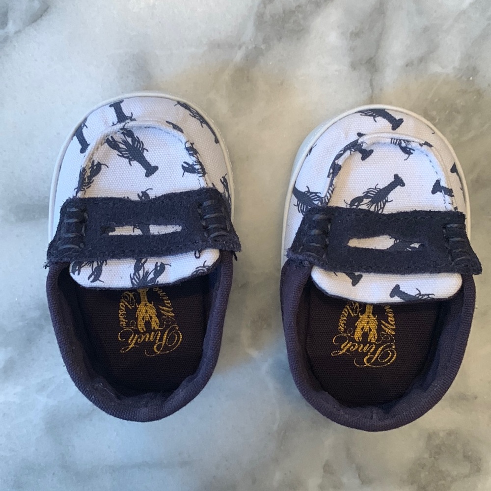 Baby Cole Haan lobster shoes!